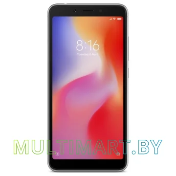 Смартфон Xiaomi Redmi 6A 2GB/16GB международная версия (черный)
